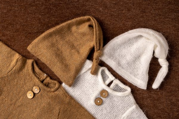 Stetind Antrekk med dress og lue - Brun og hvit